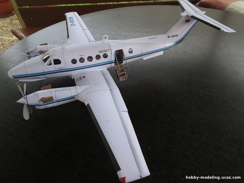 King Air 200 модель, Beechcraft King Air скачать, кинг айр модель
