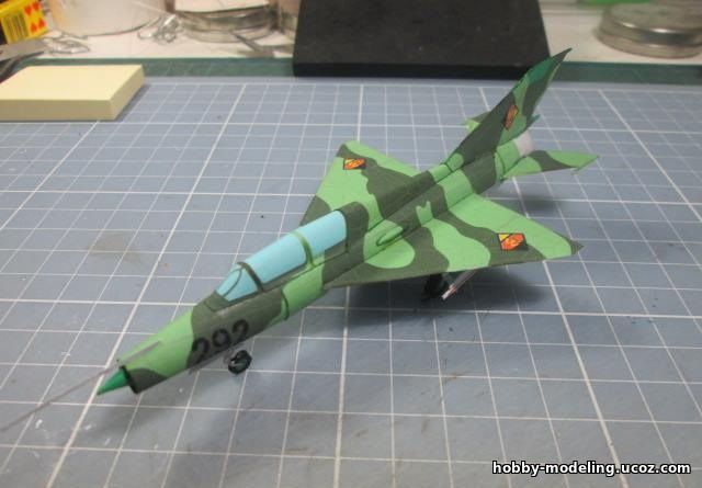 МиГ-21 MiG-2 модель скачать Carlos Ferreira