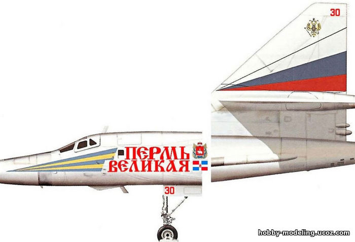 Ту-160 модель, Hobby Model модели скачать