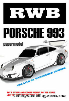 Porsche 993 модель скачать Hacaosuka Designs