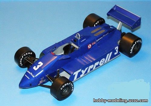 Tyrrell 011 модель скачать