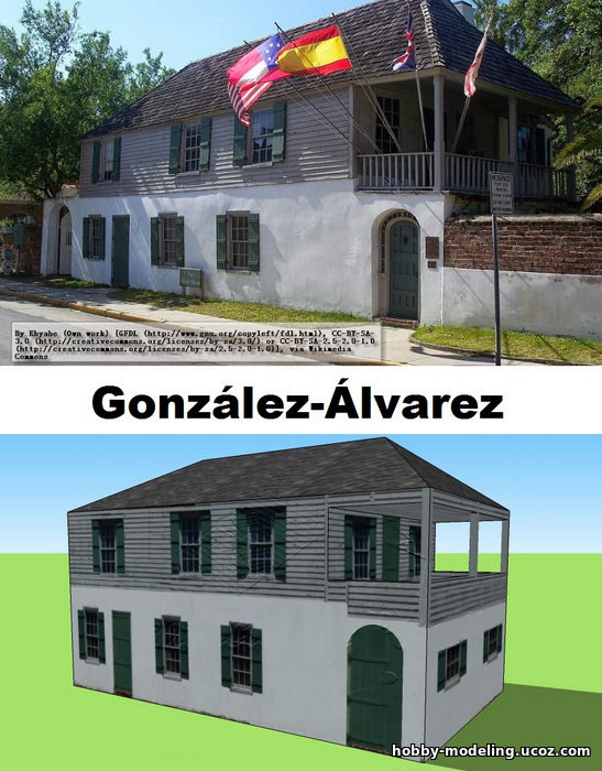 Gonzalez-Alvarez модель, Edificios de Papel модели скачать