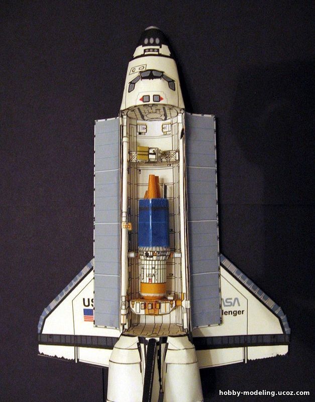Space Shuttle модель скачать Challenger спейс шатл